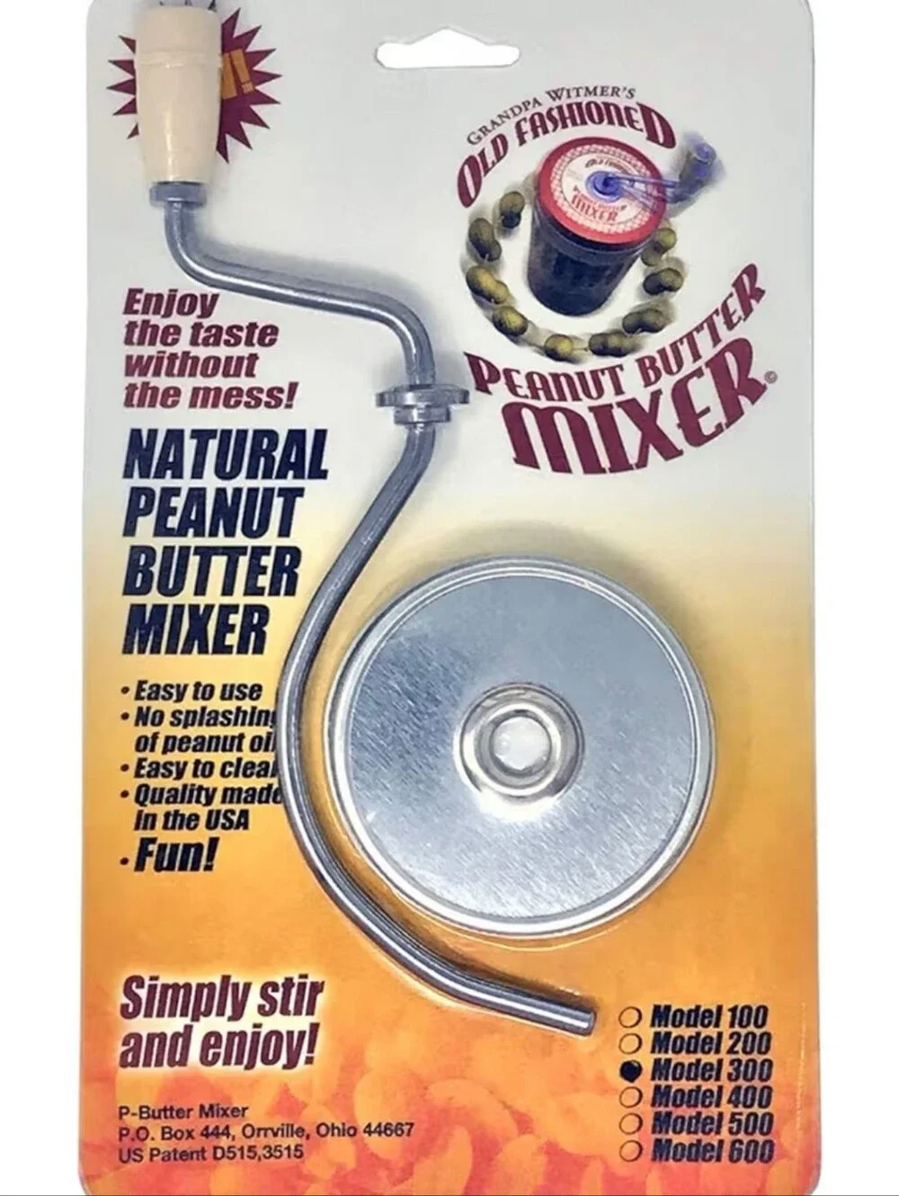 Peanut Butter Jar Mixer